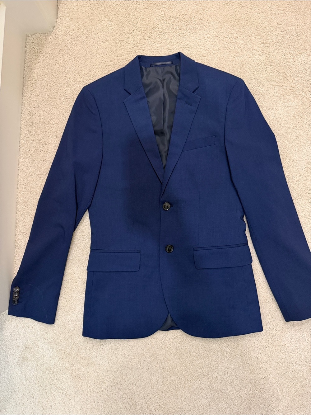 H&M Deep Blue suit
